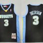 Denver Nuggets #3 Allen Iverson Basketball  Black
