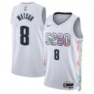 Denver Nuggets #8 Peyton Watson 2024-25 White City Edition