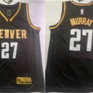 Denver Nuggets #27 Jamal Murray Black Gold