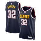 Denver Nuggets #32 Aaron Gordon Navy 2024 Icon Edition Stitched Basketball