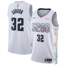 Denver Nuggets #32 Aaron Gordon White 2024 25 City Edition Stitched Basketball