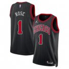 Derrick Rose Chicago Bulls Statement Edition Fan Support Team  – Black