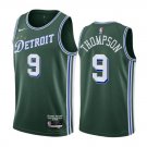 Detroit Pistons #9 Ausar Thompson Green Draft City Edition Stitched Basketball
