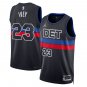 Detroit Pistons #23 Jaden Ivey 2022-23 Statement Edition Swingman  Black