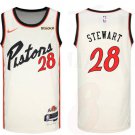 Detroit Pistons #28 Isaiah Stewart Cream 2024-25 City Edition Swingman