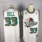 Detroit Pistons #33 Grant Hill Basketball  White