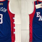 East All Star Game #3 Allen Iverson Basketball  Blue 76ers 2004