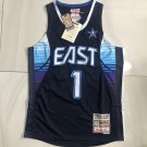 East All-Star Game #1 Allen Iverson  Blue Pistons 2009