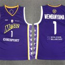 France Team Nationa Mets92  Metropolitans #1 Victor Wembanyama  Purple