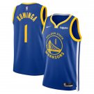 Golden State Warriors #1 Jonathan Kuminga 2025-26 Royal Icon Edition Swingman