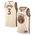 Golden State Warriors #3 Will Richard 2025-26 Tan City Edition Swingman