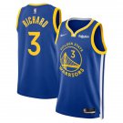 Golden State Warriors #3 Will Richard Royal Icon Edition Swingman
