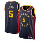 Golden State Warriors #5 Kevon Looney Navy 2024-25 City Edition Swingman