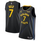 Golden State Warriors #7 Buddy Hield Black 2024 25 Statement Edition Stitched