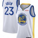 Golden State Warriors #23 Draymond Green  white