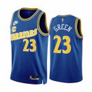 Golden State Warriors #23 Draymond Green Basketball Retro  Blue
