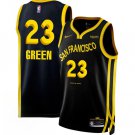 Golden State Warriors #23 Draymond Green City  Black 2024