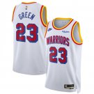 Golden State Warriors #23 Draymond Green White 2024 25 Classic Edition Stitched