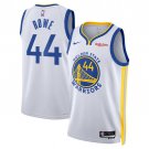 Golden State Warriors #44 Jackson Rowe Association Edition Stitched Basketball  White