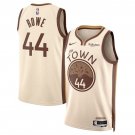 Golden State Warriors #44 Jackson Rowe Tan 2025 26 City Edition Stitched Basketball