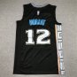 Grizzlies #12 Ja Morant City  Black Stitched