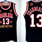 Harlem Globetrotters 13 Wilt Chamberlain Basketball  Black