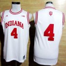 Hoosiers #4 Victor Oladipo White Big 10 Patch Basketball NCAA