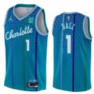 Hornets #1 LaMelo Ball 75th Anniversary City  Teal Green