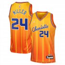 Hornets #24 Brandon Miller City Edition Basketball  Gold