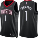 Houston Rockets #1 Amen Thompson 2024-25 Statement Edition  Black