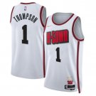 Houston Rockets #1 Amen Thompson 2024-25 White City Edition