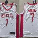 Houston Rockets #7 Kevin Durant White 2025 Association Edition Stitched