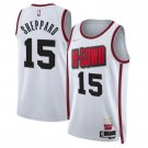 Houston Rockets #15 Reed Sheppard 2024-25 City Edition  White