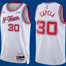Houston Rockets #30 Clint Capela 2025-26 White City Edition Swingman
