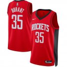 Houston Rockets #35 Kevin Durant Red Icon Edition Stitched