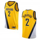 Indiana Pacers #2 Andrew Nembhard Yellow Statement