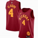 Indiana Pacers #4 Victor Oladipo Basketball Swingman  Red