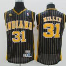 Indiana Pacers #31 Reggie Miller Basketball  Black Stripe