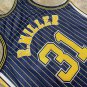 Indiana Pacers #31 Reggie Miller Stitched AU  Black 1994-1995