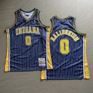Indiana Pacers 0 Tyrese Haliburton Stitched Mitchell＆Ness  Black