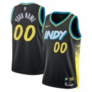 Indiana Pacers Custom City Basketball  Black 2024