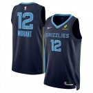 Ja Morant Memphis Grizzlies Unisex Swingman Badge Player  Icon Edition Navy