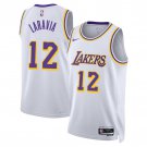 Jake LaRavia #12 Los Angeles Lakers Association Edition  White 2025