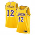 Jake LaRavia #12 Los Angeles Lakers Icon Edition  Yellow