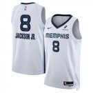 Jaren Jackson Jr. White Memphis Grizzlies Badge Swingman  Association Edition