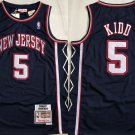 Jason Kidd Nets #5 Throwback Basketball AU  Black