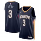 Jordan Poole #3 New Orleans Pelicans Icon Edition  Navy