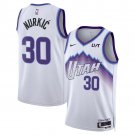 Jusuf Nurkic White Utah Jazz Swingman Badge  Association Edition