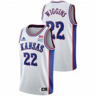 Kansas Jayhawks #22 Andrew Wiggins White College Basketball 1990s Throwback