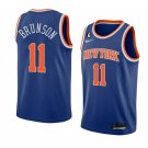 Knicks #11 Jalen Brunson Icon Basketball  Blue